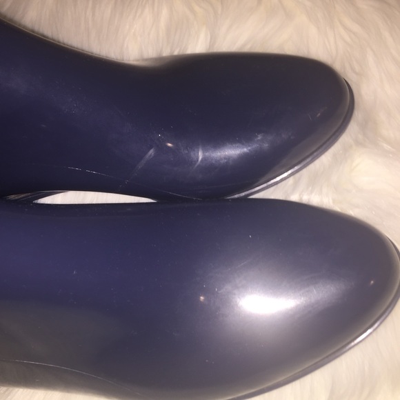J.crew navy low rise rise rain boots - Picture 4 of 4